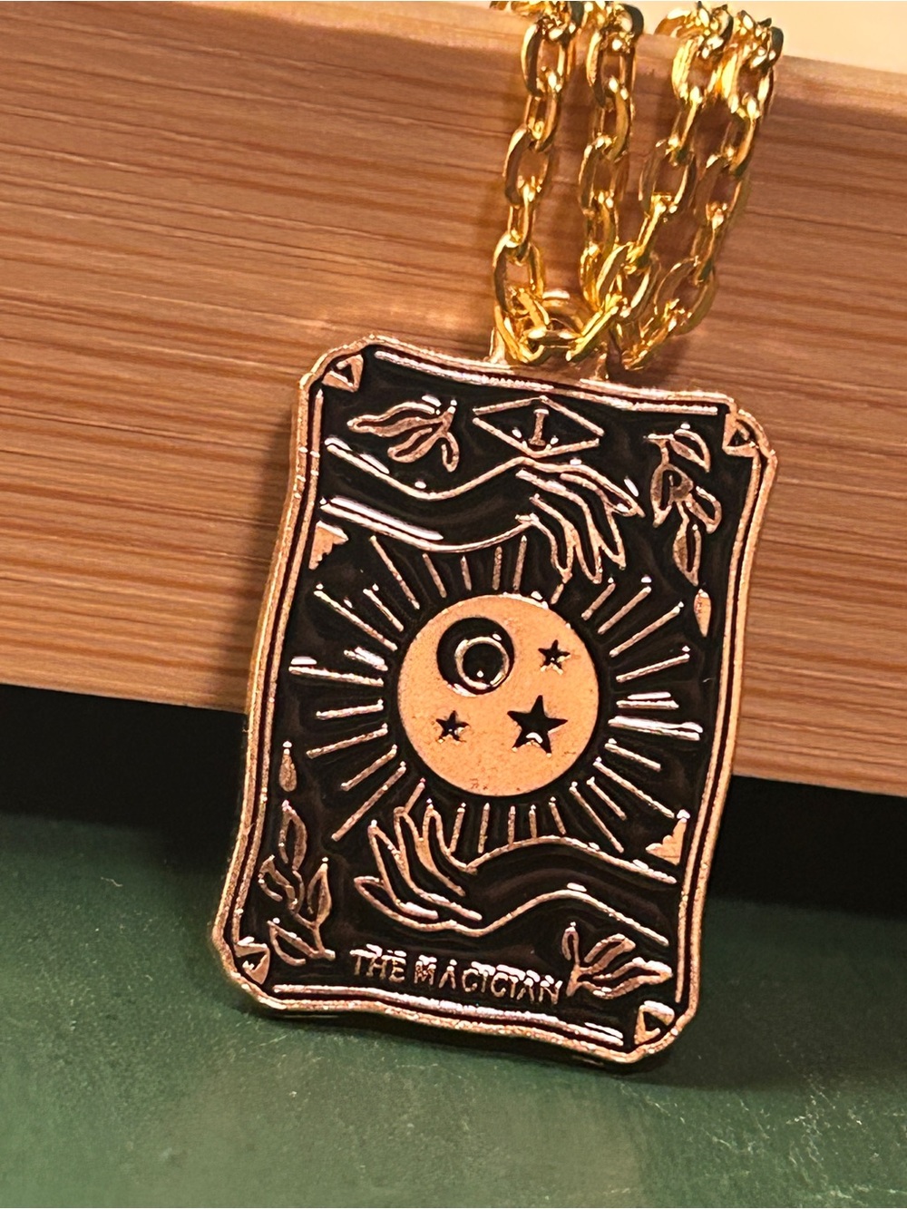 The Magician Tarot Card Pendant Necklace -